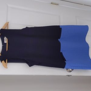 Eliza J navy blue dress 12 NWT